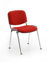 Charger l'image dans la galerie, chaise empilable pour salles d'attente et de réunion ISO-GANCIO TISSU ANTIBACTÉRIEN IGNIFUGE