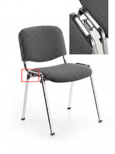 Charger l'image dans la galerie, chaise empilable pour salles d'attente et de réunion ISO-GANCIO TISSU ANTIBACTÉRIEN IGNIFUGE