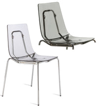 Load image into Gallery viewer, chair for kitchen and dining room polycarbonate and metal WIND