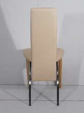 Load image into Gallery viewer, dining room and kitchen chair in metal with HAWWi wooden legs