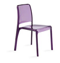 Carica l'immagine nel visualizzatore di Gallery, sedia per cucina sala da pranzo POSTER in policarbonato design moderno