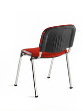 Charger l'image dans la galerie, chaise empilable pour salles d'attente et de réunion ISO-GANCIO TISSU ANTIBACTÉRIEN IGNIFUGE

