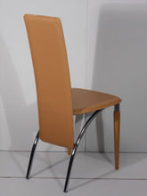 Load image into Gallery viewer, dining room and kitchen chair in metal with wooden legs HAWWi-R
