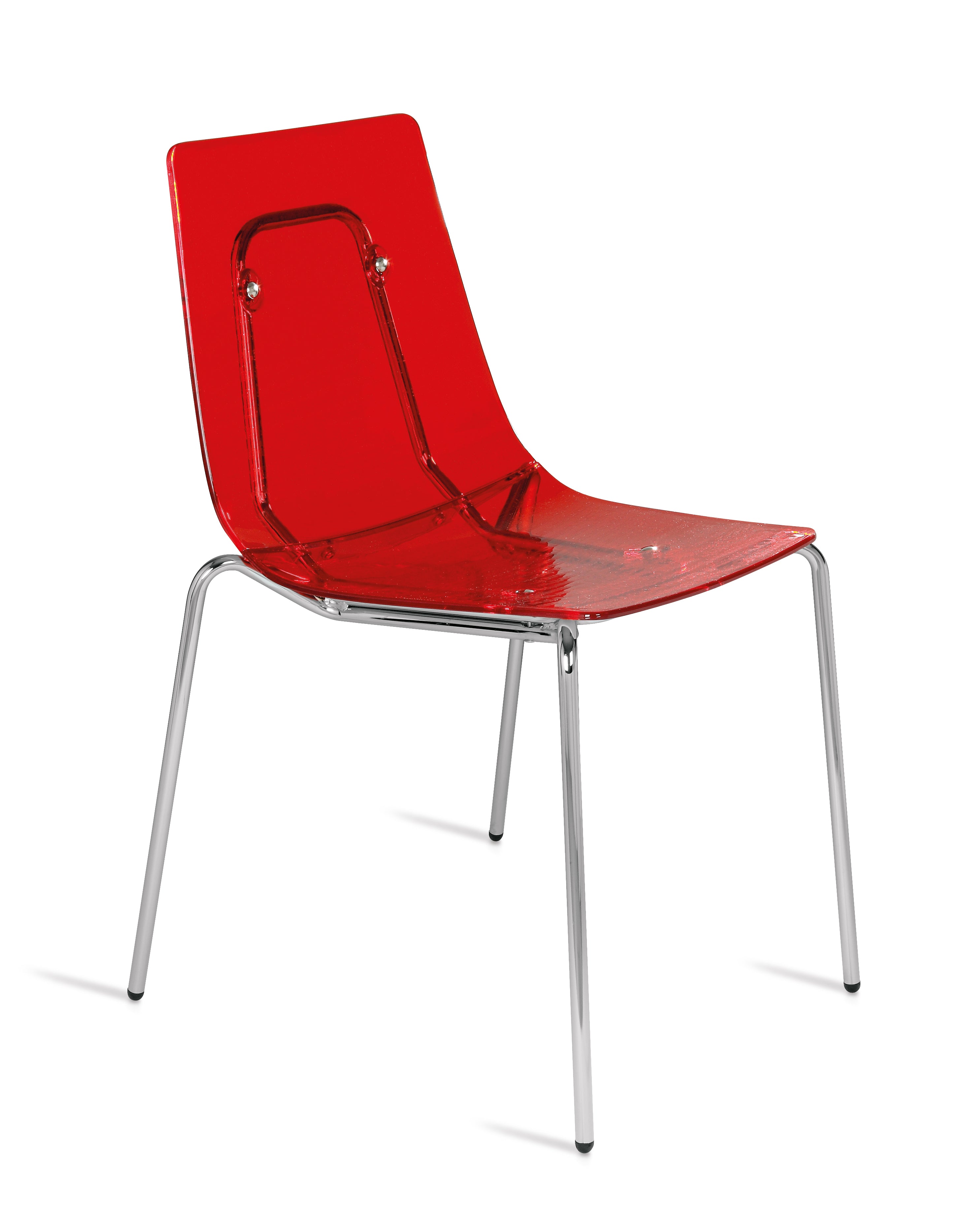 sedia per cucina e sala da pranzo policarbonato e metallo WIND – sedie e  tavoli vendita on line