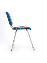 Load image into Gallery viewer, stackable chair for waiting room and meetings ISO-LINK chair FIREPROOF ANTIBACTERIAL FABRIC
